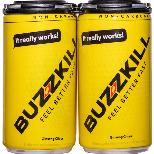 BuzzKill Recovery Drink, Feel Better The Next Day, 8.5 oz